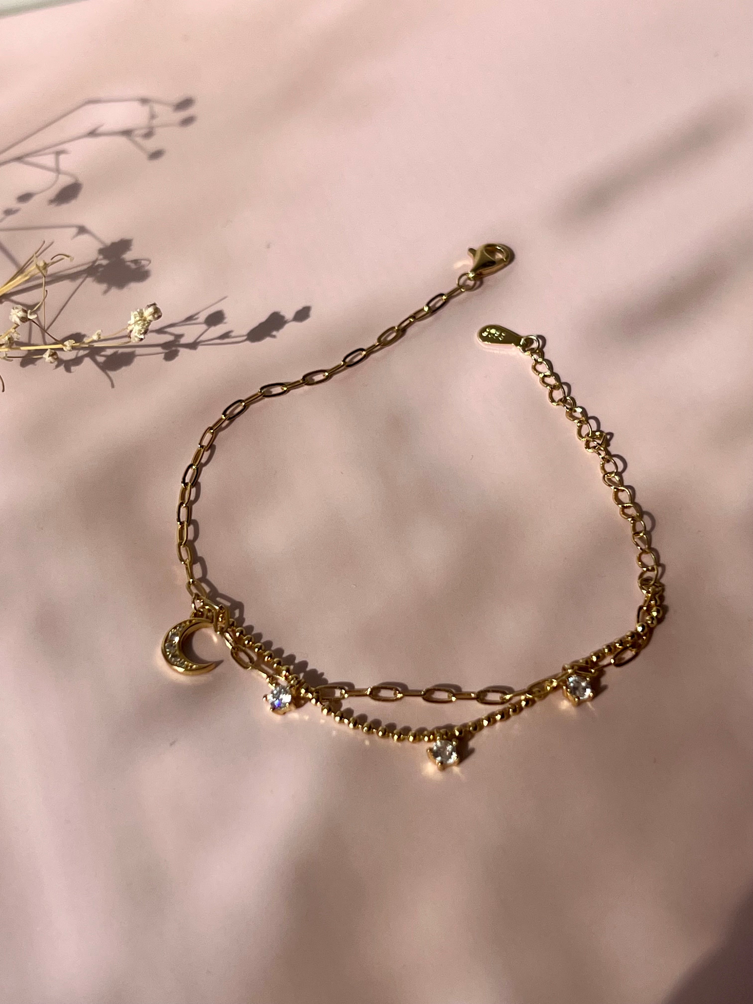 Celestial charm bracelet