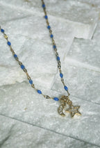 The blue layali crescent